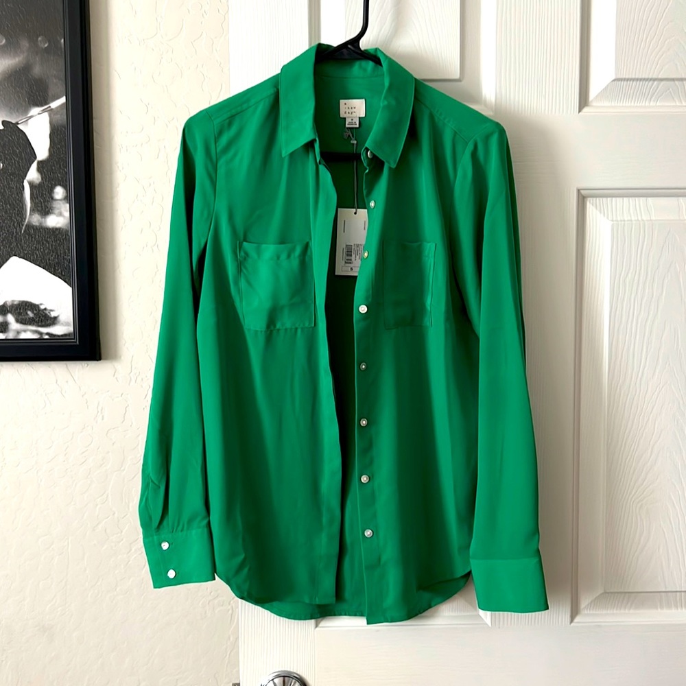 NWT A New Day button down blouse
